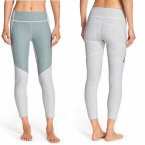 Outdoor Voices Two Toned Warmup Leggings Dove Slate Small